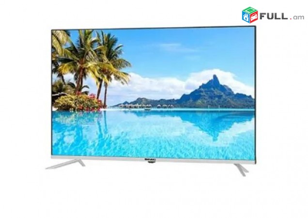 4K Shivaki 55 Smart TV 140sm. DVB-T2 Wi-Fi nor erashxiqov