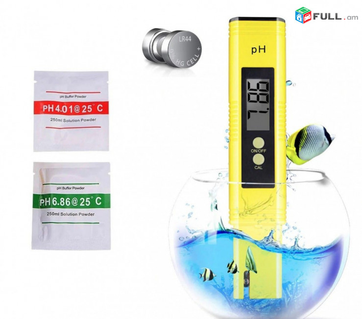 Ջրի որակը թթվայնությունը ստուգող սարք ph meter цифровой тестер качество воды и жидкости