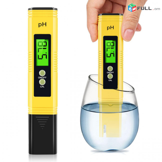 Ջրի որակը թթվայնությունը ստուգող սարք ph meter цифровой тестер качество воды и жидкости