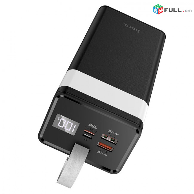 Նոր HOCO Power bank 40.000 man + ՖԱՆԱՐԻԿՈՎ + Էկրանով նաև 50mah, 22.5W charger Повербанк Power Bank fast charge