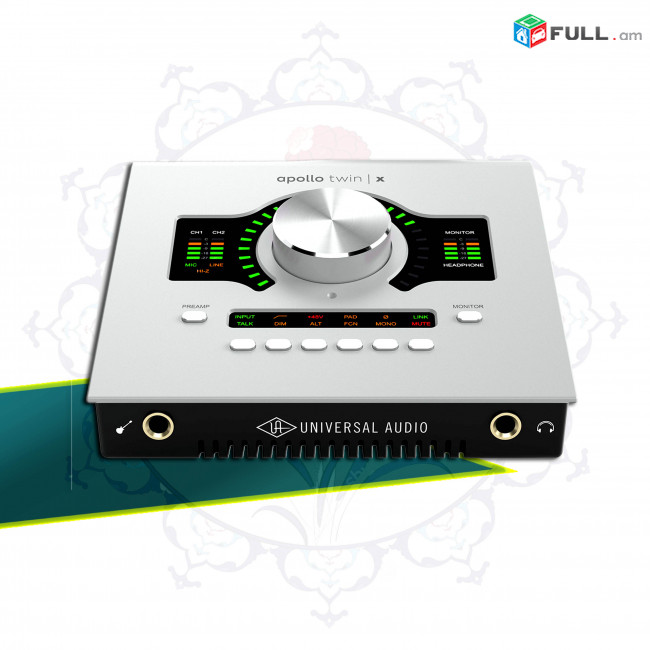 Universal Audio Apollo Twin X Gen 2 սերիա - Thunderbolt Audio Interface AM-AZ-TR-GE
