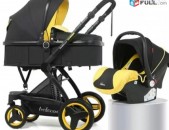 Belecoo մանկասայլակ 3 in 1/ baby stroller/ коляска/ mankasaylak