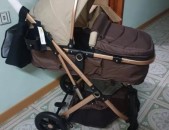 Մանկասայլակ belecco շատ կոմպակտ ծալվող, baby stroller belecco brown