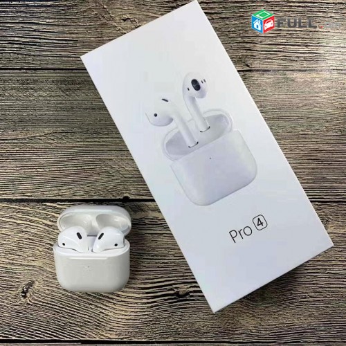 Smart Lab: Airpods Pro 4, anlar akanjakal, nor անլար ականջակալ նոր, PRO 4