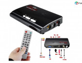 DVB-T2 TV Box, Tuner For VGA Monitors and HDMI, AV TV