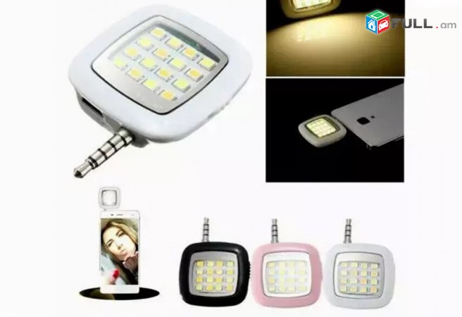 3 Tarber Guyneri, 16 LED, Night Selfie Flash Light for All Phones