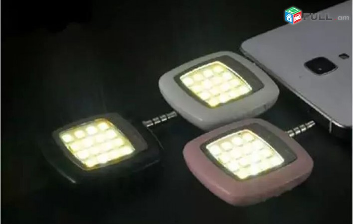 3 Tarber Guyneri, 16 LED, Night Selfie Flash Light for All Phones