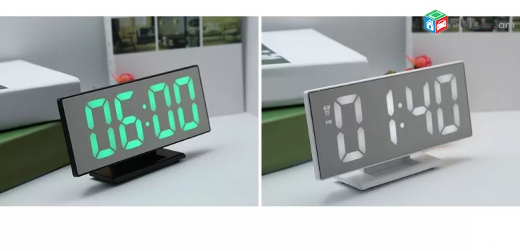 18.4cm x 9.5cm Big LCD Clock 3 Tarber Guyneri Jamacuyc + Jermachap - Akcia