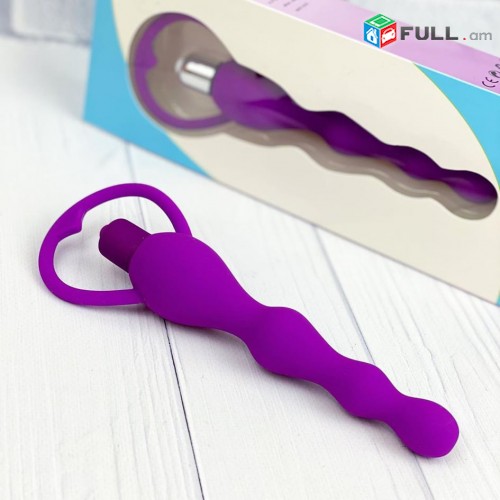 Анальный стимулятор с вибратором anal vibrator