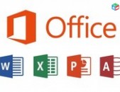 windows, word, excel, powerpoint դասընթացներև