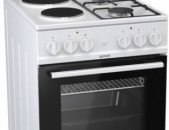 Գազօջախ GORENJE K5241WD Գրիլ Կոնվեկցիա Էմալ 3 գազ և 1 էլեկտրական Սպիտակ