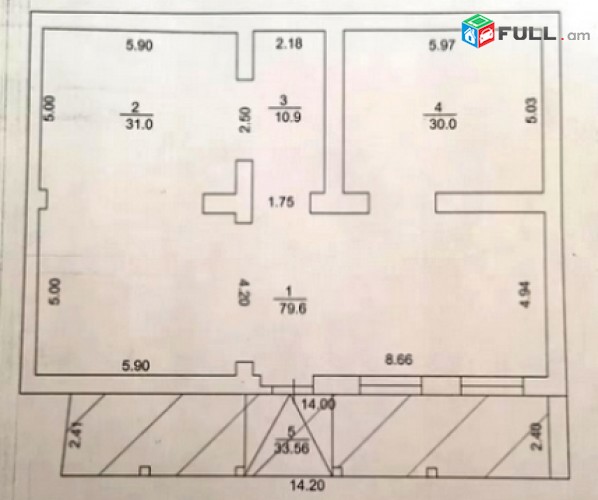 Վարձով ունիվերսալ Մաշտոցի պողոտայում, 250մք