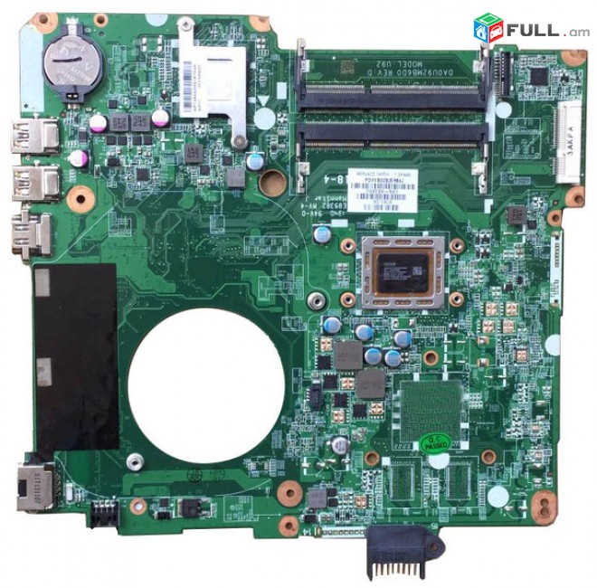 Smart labs: motherboard mayrplata HP 15-N