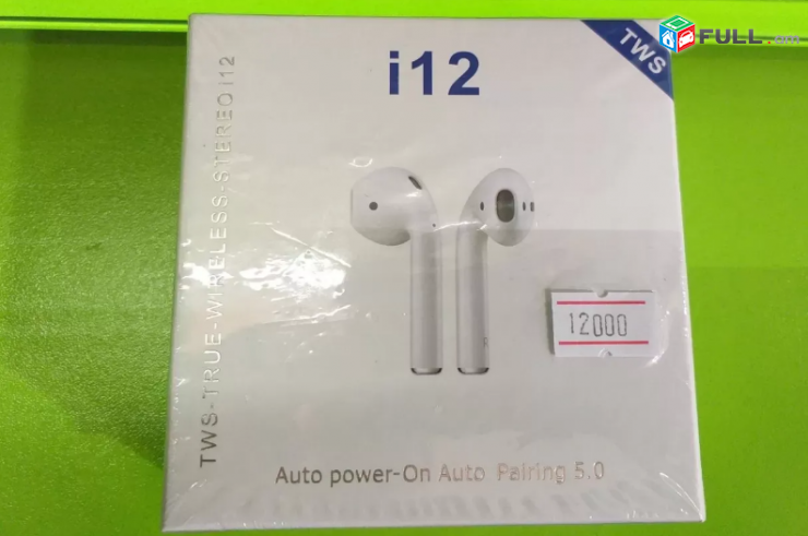 Hi Electronics Anlar akanjakal, bluetooth naushnik, беспроводной наушник TWS i12