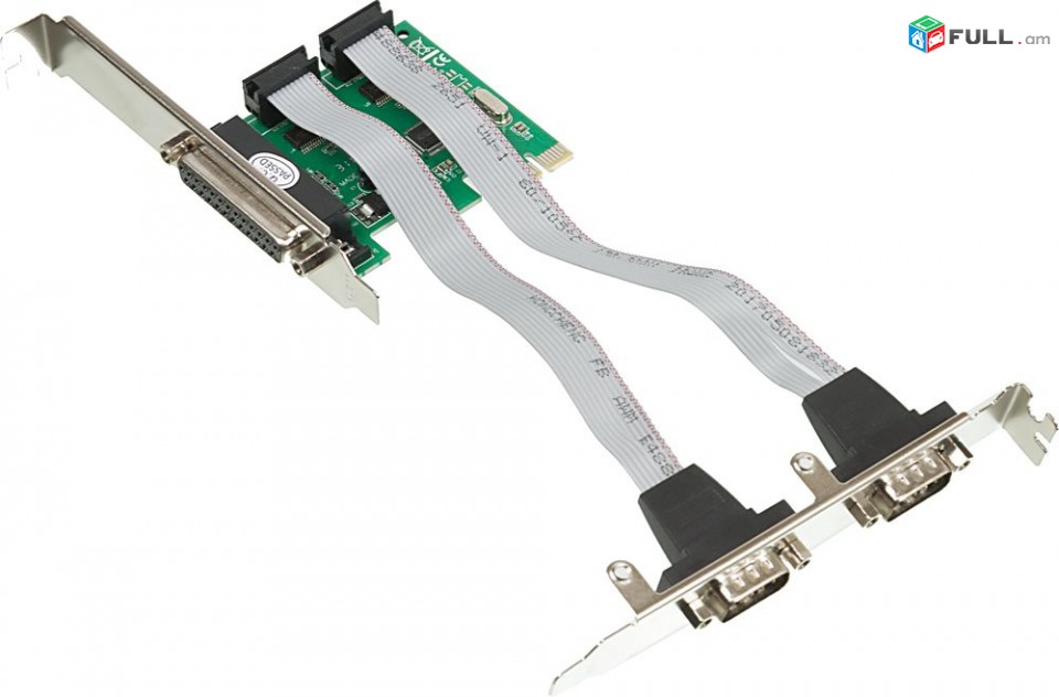 Hi Electronics; Mini PCI com port Контроллер PCI-E WCH382 1xLPT 2xCOM Ret