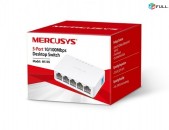 5 port swich Mercusys / Коммутатор MS105 5x100Mb amboghjovin  nore pak tupum