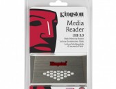 Kingston card reader USB 3.0 Kingston USB 3.0 Media Reader FCR-HS4 White  Картридер