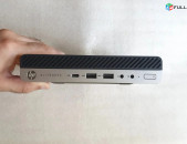 Mini PC HP EliteDesk 705 G4 DM mini AMD Ryzen 5 PRO 2400GE 3.8GHz DDR4 RAM 8Gb 256Gb SSD M2 Nvme