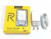 Зарядное устройство Realme Original Travel Charger Fast Charging 2A (լար + ադապտեր) Type-C