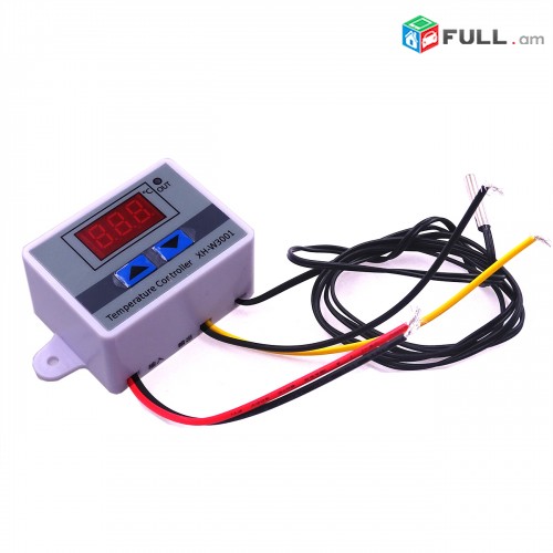 Temperature Controller XH W3001 220V 24V 12V For Incubator Cooling Heating Switch Thermostat