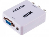 VGA to AV Mini Converter