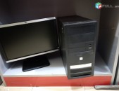 Computer core i5 4xxx + 8GB + 128GB SSD + 500GB HDD + 19" LCD wide screen