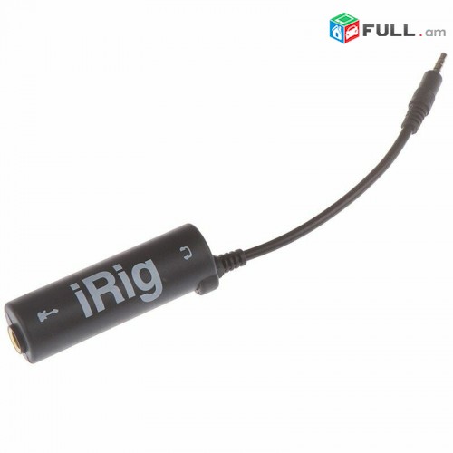 Irig i-rig. original. record mp3 & video sound to android & ios