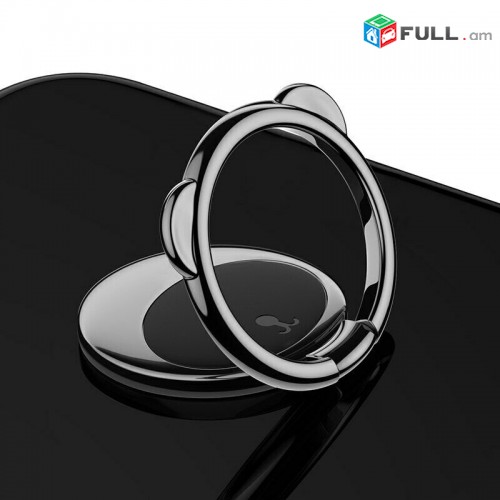 Baseus metal finger ring holder for iPhone Samsung mobile phone ring 360 degree