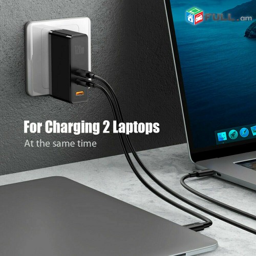 Baseus 100W GaN USB Type C Charger PD QC Quick Charge 4.0 3.0 Type-C Fast  Charging For iPhone 14 13 12 Xiaomi Macbook Pro Laptop