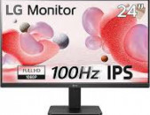 24" Monitor LG 23.8" 24MR400-B, IPS, VGA, HDMI, Frameless, 100Hz Նոր, երաշխիք