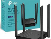 Հզոր Wireless Dual Band Router TP-Link ARCHER C64 full gigabit port, 4 antenna, Նոր, երաշխիքով