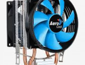 Кулер для процессора Aerocool Verkho 2 Dual 120W AMD INTEL 2 heatpipes 2 fan CPU COOLER universal ՆՈՐ