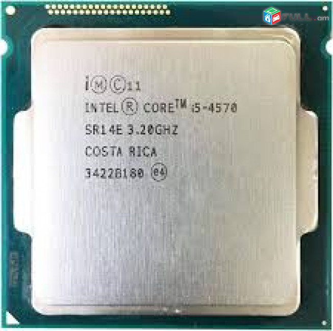 CPU 1150 socket Processor Core i5-4570 Նոր, երաշխիքով