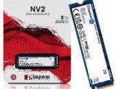 NVME M.2 SSD 2tb Kingston NV2 3500MB/s Read, 2800MB/s write Նոր, երաշխիքով