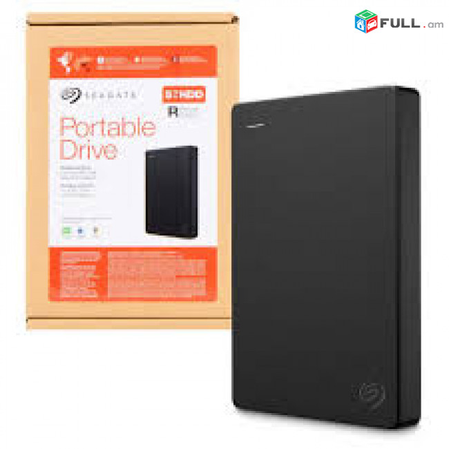 USb 3.0 External HDD 5tb Seagate Original Նոր, երաշխիքով