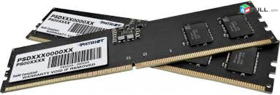 Memory 32GB PATRIOT 16gb * 2 DDR5 4800Hz Նոր, երաշխիքով