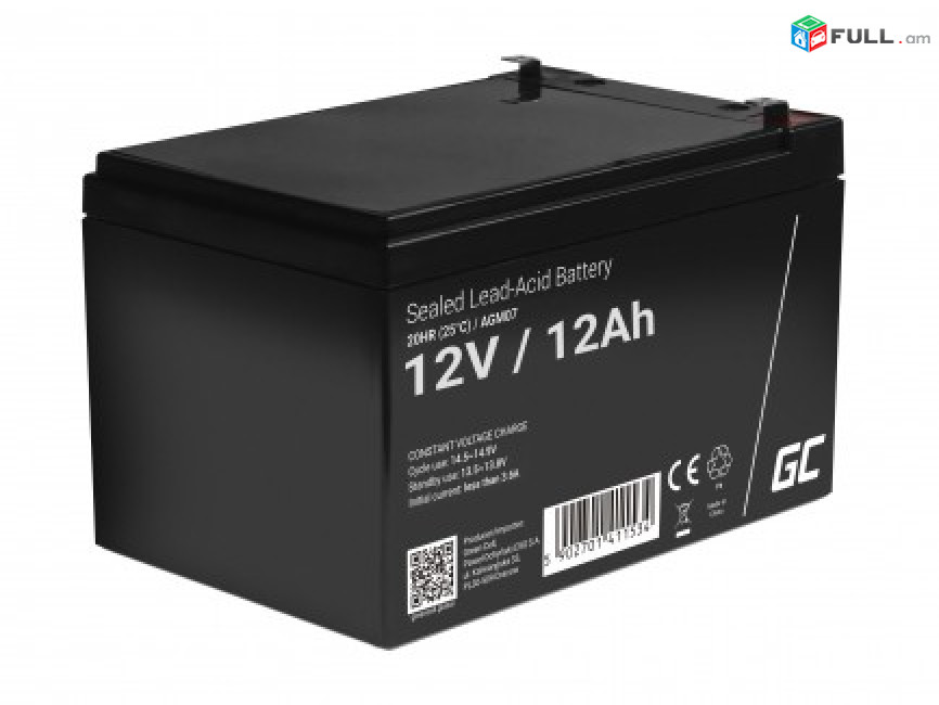 Մարտկոց 12v 12a Battery Lightwave Նոր