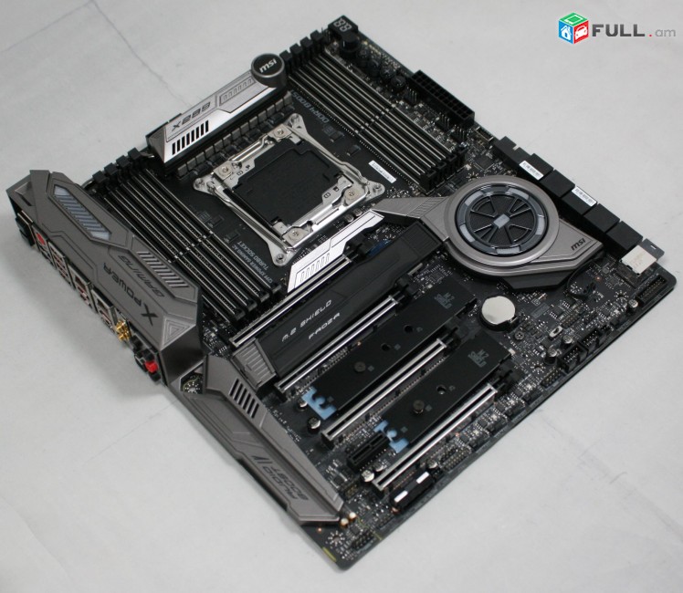 MSI X299 XPOWER GAMING AC EATX LGA2066 Motherboard DDR4 M.2 (օգտագործած)