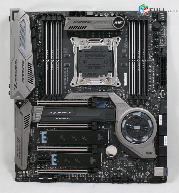 MSI X299 XPOWER GAMING AC EATX LGA2066 Motherboard DDR4 M.2 (օգտագործած)