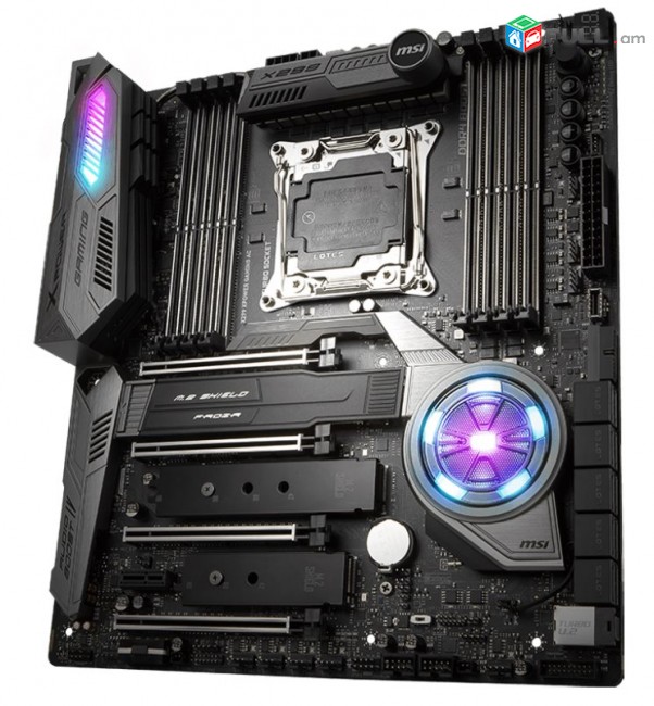 MSI X299 XPOWER GAMING AC EATX LGA2066 Motherboard DDR4 M.2 (օգտագործած)