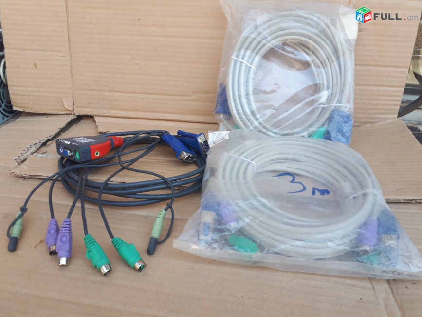 Cable  KVM  Swich 3մ/տ