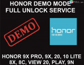 Honor Demo Mode Unlock Service, All Models Supported, Remote