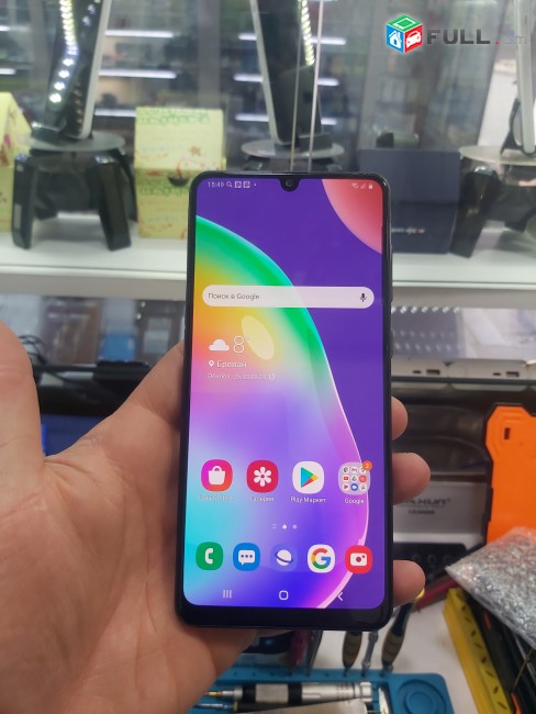 SAMSUNG A31 ORIGINAL EKRANI POXARINUM HUSHANERI POXARINUM
