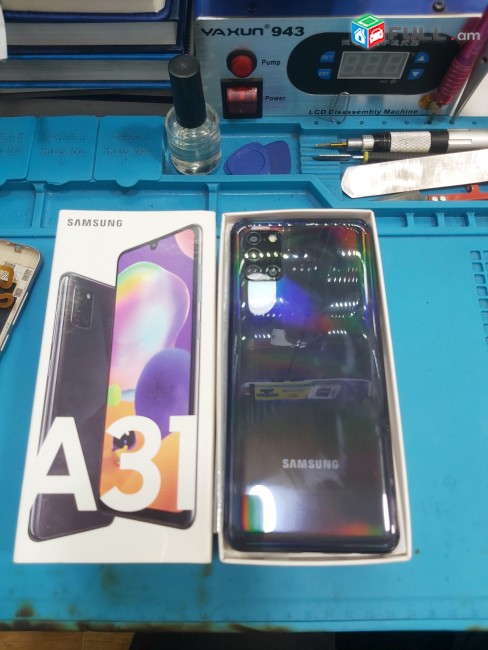 SAMSUNG A31 ORIGINAL EKRANI POXARINUM HUSHANERI POXARINUM