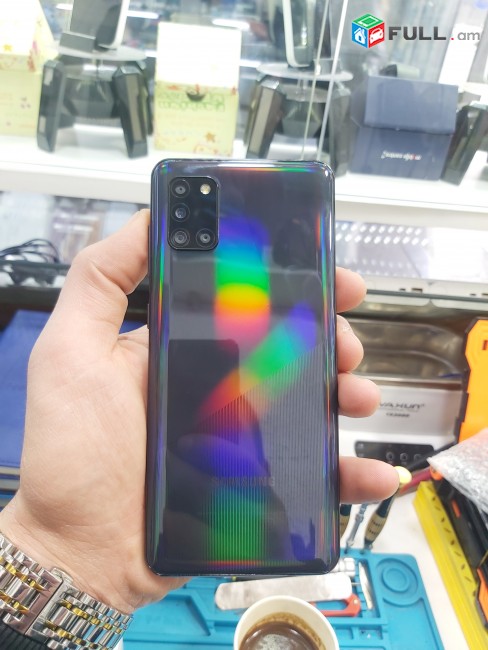 SAMSUNG A31 ORIGINAL EKRANI POXARINUM HUSHANERI POXARINUM
