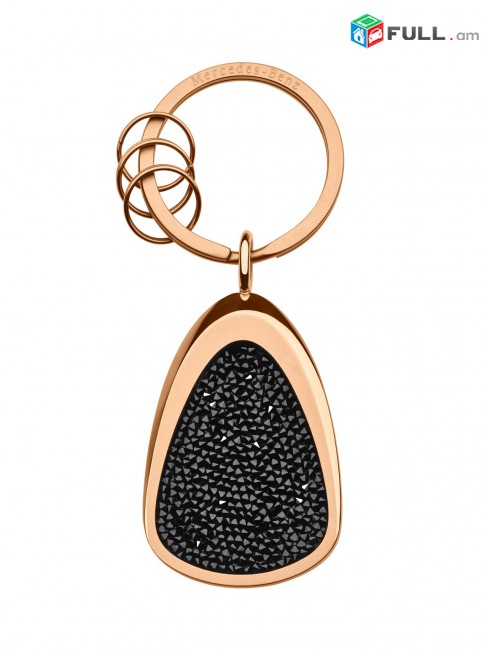 Mercedes kanaci brelok original подвескa с черными кристаллами Swarovski®