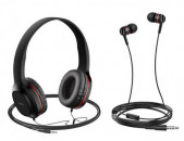 Hoco w24 two pack headphones, Օրիգինալ Hoco w24 ականջակալներ