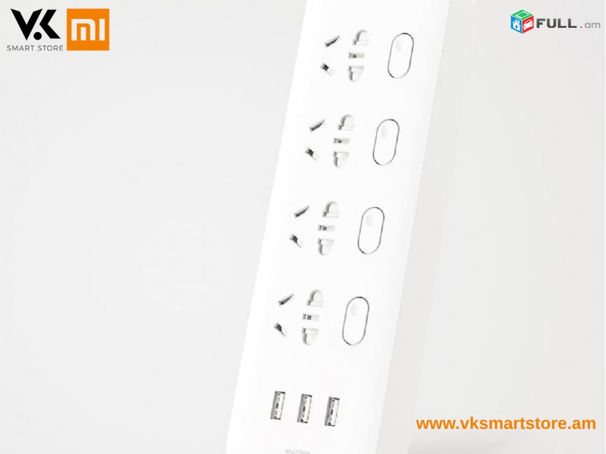 Xiaomi Mi Power Strip 4 Holes 3 USB