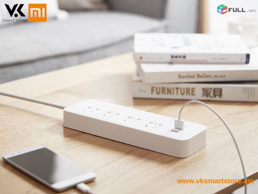 Xiaomi Mi Power Strip 4 Holes 3 USB