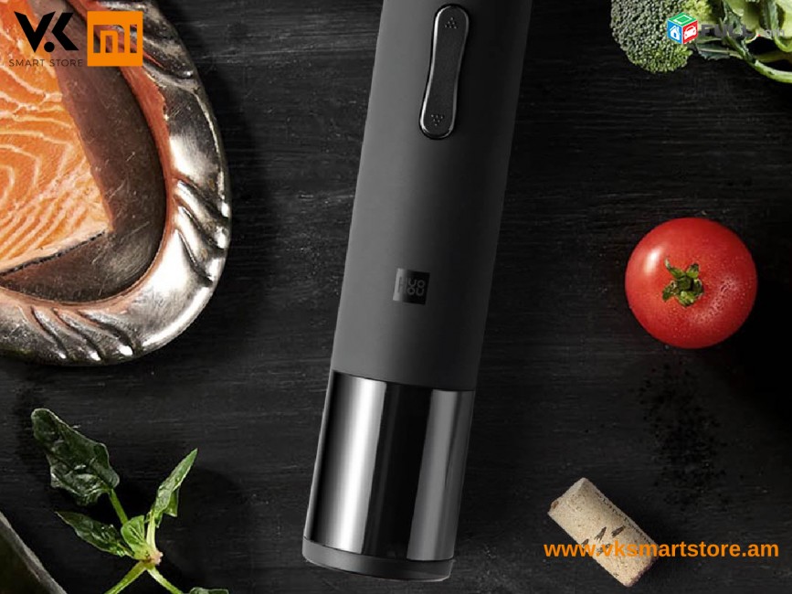  Xiaomi Huo Hou Electric Bottle Opener Wine Электрический штопор Էլեկտրական խցանահան